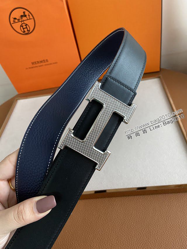 HERMES經典皮帶 愛馬仕Togo牛皮腰帶  jjp2001